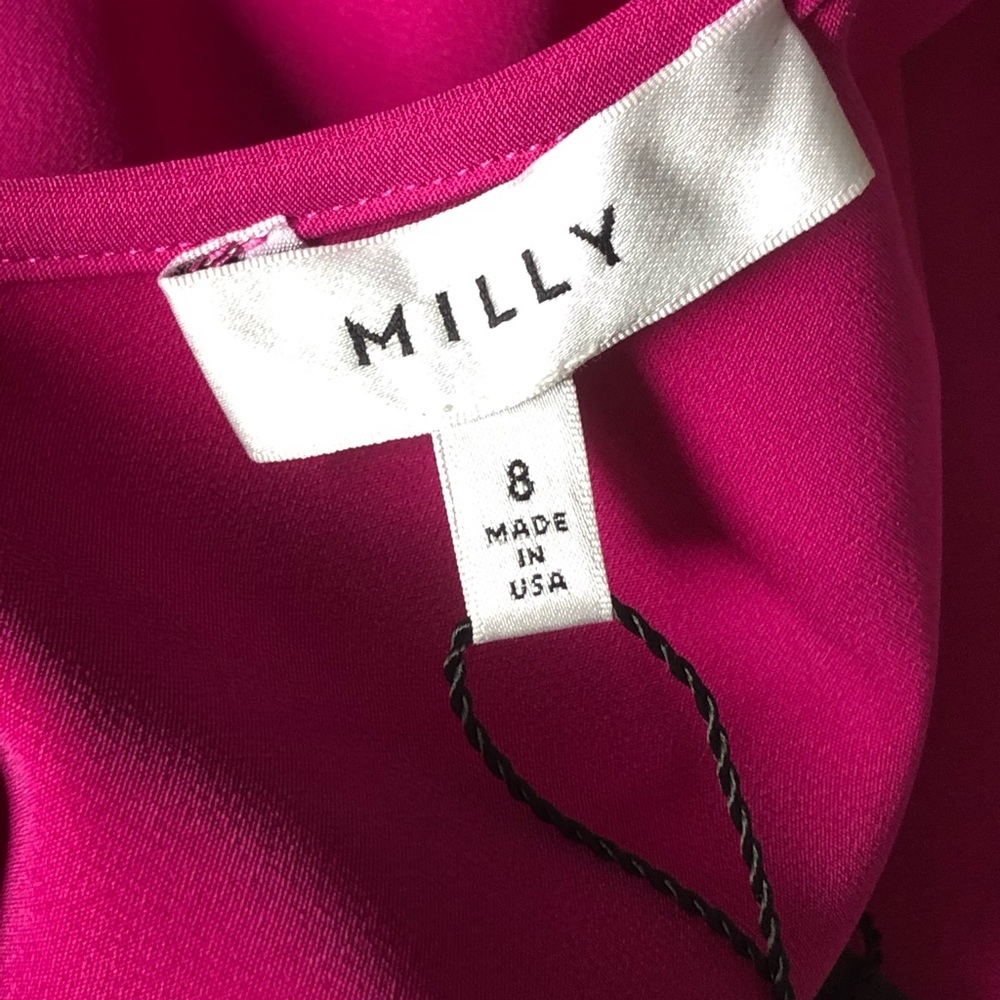 MILLY RUFFLE SLEEVE TOP WITH SIDE BUTTON - Picture 4 of 14